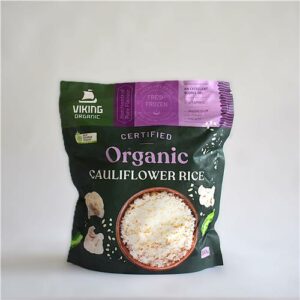 Viking Cauliflower Rice Frozen 500g Certified Organic