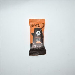 The Carob Kitchen Banjo Orange Carob Bear 15g