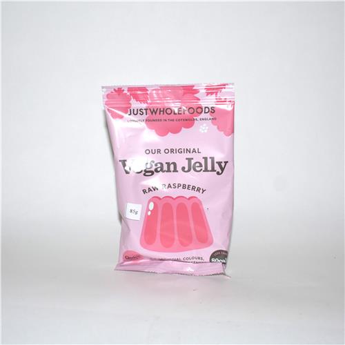Just Wholefoods Organic Jelly Crystals Raspberry  85g