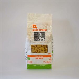 Girolomoni Pasta Conchiglie Durum Wheat 500g Certified Organic
