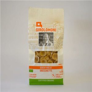 Girolomoni Pasta Orecchiette Durum Wheat 500g Certified Organic