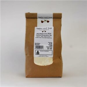 A&S Bakers Flour White Certified Biodynamic 1kg