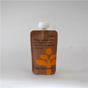 Little Harvesters Puree Pouch Pumpkin Carrot & Kale 120g
