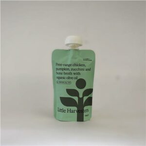 Little Harvesters Puree Pouch Free-Range Chicken & Zucchini 120g