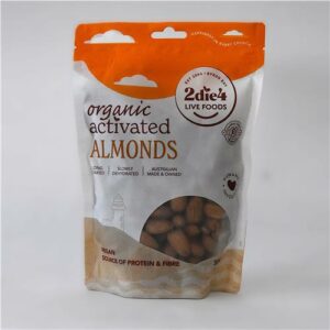 2Die4 Activated Organic Almonds 300g