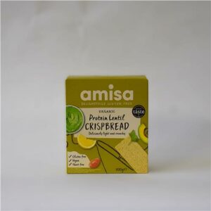 Amisa Organic Protein Lentil Crispbread 100g