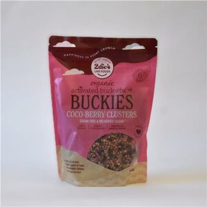 2Die4 Buckies Coco-Berry Clusters Activated 400g Certified Organic