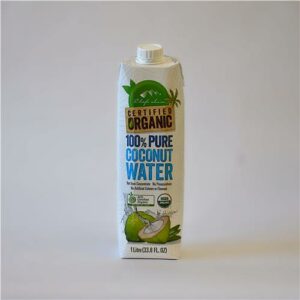 Chef's Choice Coconut Water Carton 1L Certified Organic