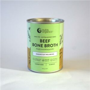 Nutra Organics Bone Broth Beef Garden Herb 125g