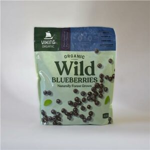 Viking Wild Blueberries Frozen 400g Certified Organic