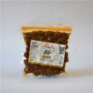 Aurelio Organic Olives Chili Garlic 325g
