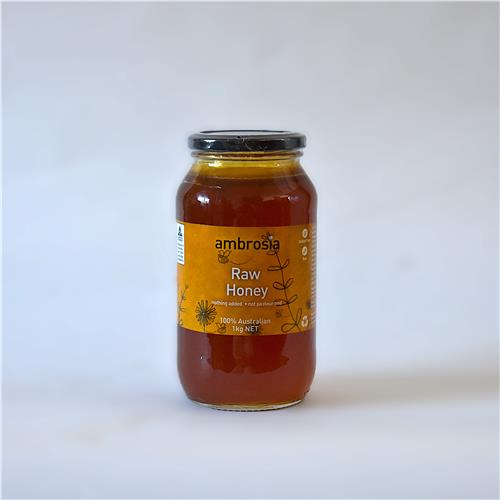 Ambrosia Honey Raw 1kg Certified Organic