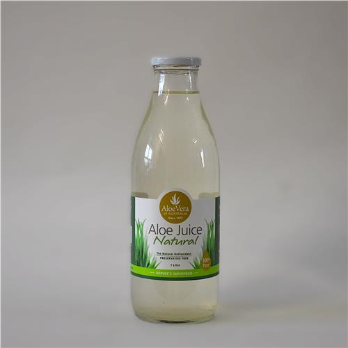 Aloe of Australia Aloe Vera Natural Juice Glass 1L.
