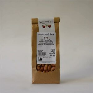 A&S Peanuts Raw Certified Organic 250g