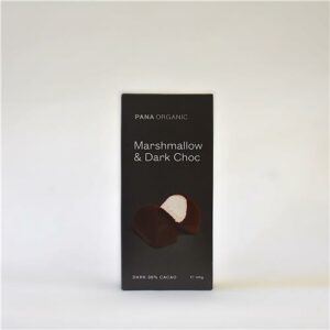 Pana Organic Coated Marshmallow Dark 100g