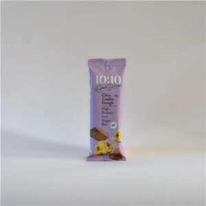 10:10 by Sarah DiLorenzo Choc Cookie Dough Protein Bar 38g