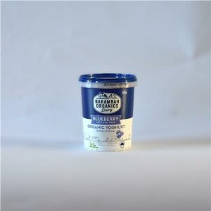 Barambah Yoghurt Blueberry 500g Certified Organic