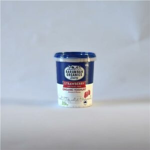 Barambah Yoghurt Strawberry 500g Certified Organic