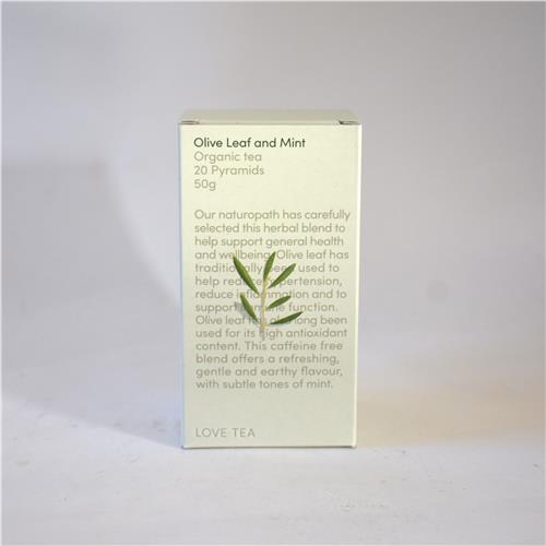 Love Tea Olive Leaf & Mint 20 Pyramids