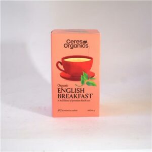 Ceres Tea English Breakfast Tea 20pk Certified Organic