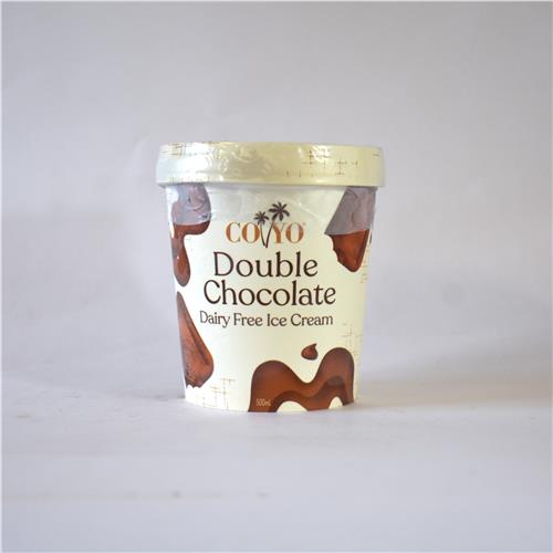 Coyo Ice Cream Double Choc 500ml