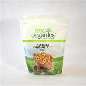 My Organics Popping Corn 500g