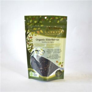 Healing Concepts Elderberries Tea 50g Certified Organic