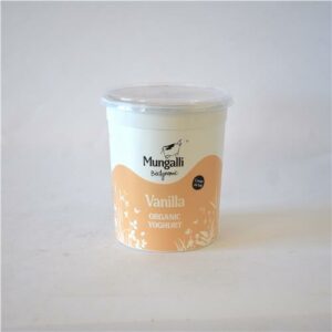 Mungalli Creek Yoghurt Vanilla 1kg Certified Organic