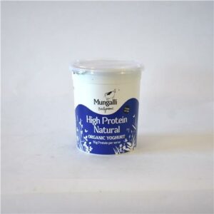 Mungalli Creek Yoghurt Natural High Protein 1kg Certified Organic