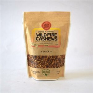 Mindful Foods Wildfire Cashews 300g Certified Organic Activated