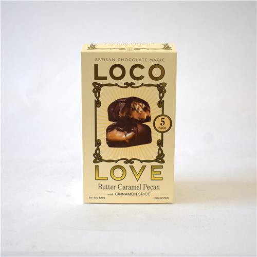 Loco Love Butter Caramel Pecan 5pk Certified Organic