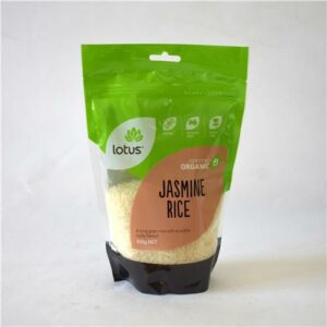 Lotus Rice Jasmine 500g Certified Organic