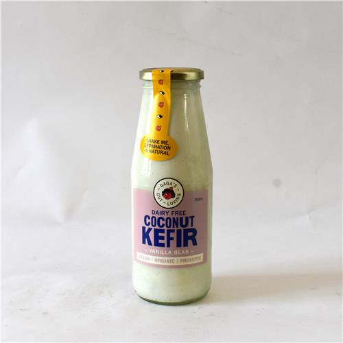 Gaga's Kefir Coconut Vanilla 700ml Certified Organic