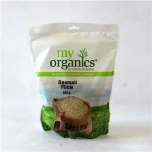 My Organics Basmati Rice 650g