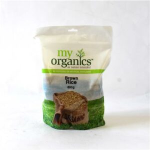 My Organics Brown Rice 650g