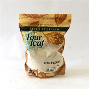 Four Leaf Flour Rye 1kg Certified Organic